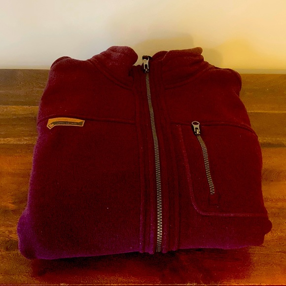 Obermeyer Joshua Fleece - Men’s - Size:L - Color:Wine Not.